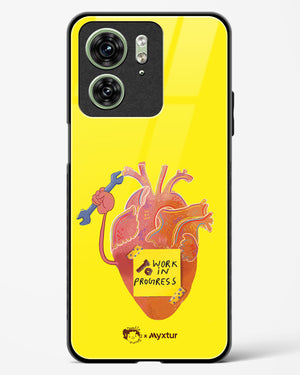 Work in Progress [doodleodrama] Glass Case Phone Cover (Motorola)