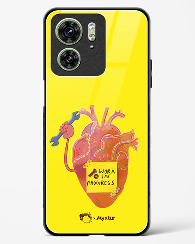 Work in Progress [doodleodrama] Glass Case Phone Cover (Motorola)