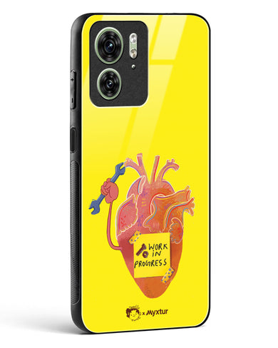 Work in Progress [doodleodrama] Glass Case Phone Cover (Motorola)