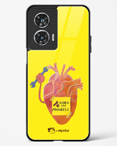 Work in Progress [doodleodrama] Glass Case Phone Cover (Motorola)