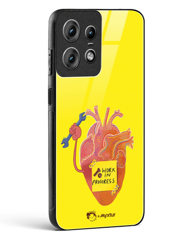 Work in Progress [doodleodrama] Glass Case Phone Cover (Motorola)