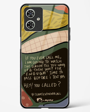 Team Text [doodleodrama] Glass Case Phone Cover (Motorola)