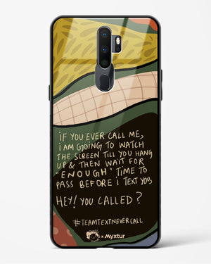Team Text [doodleodrama] Glass Case Phone Cover-(Oppo)