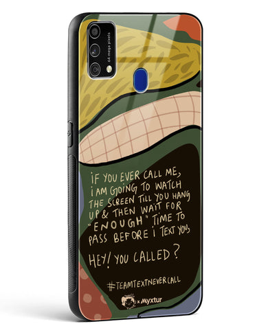 Team Text [doodleodrama] Glass Case Phone Cover (Samsung)