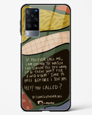 Team Text [doodleodrama] Glass Case Phone Cover-(Vivo)