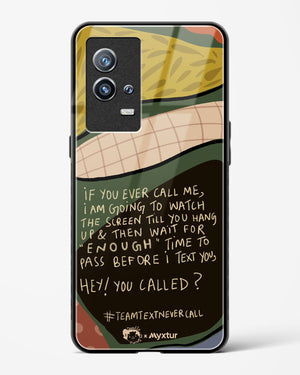 Team Text [doodleodrama] Glass Case Phone Cover-(Vivo)