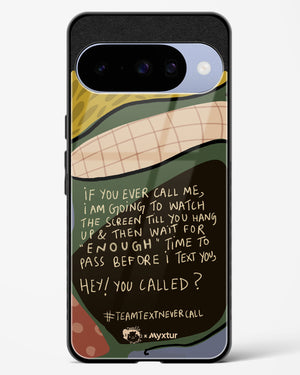 Team Text [doodleodrama] Glass Case Phone Cover (Google)