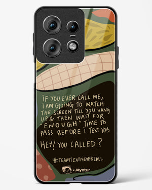 Team Text [doodleodrama] Glass Case Phone Cover (Motorola)