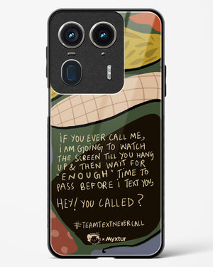 Team Text [doodleodrama] Glass Case Phone Cover (Motorola)