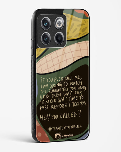 Team Text [doodleodrama] Glass Case Phone Cover (OnePlus)