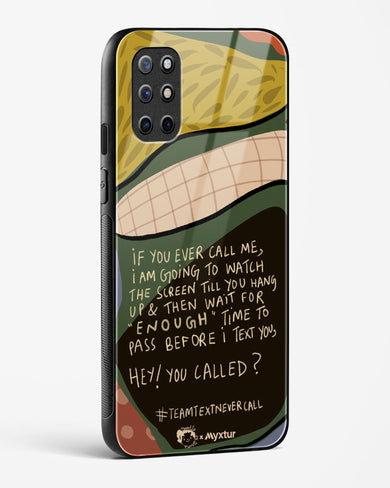 Team Text [doodleodrama] Glass Case Phone Cover (OnePlus)