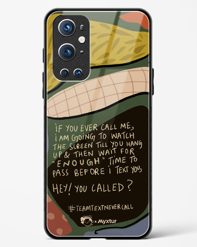 Team Text [doodleodrama] Glass Case Phone Cover (OnePlus)