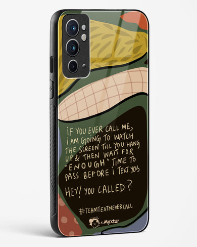 Team Text [doodleodrama] Glass Case Phone Cover (OnePlus)