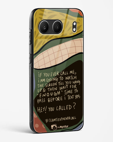 Team Text [doodleodrama] Glass Case Phone Cover (OnePlus)