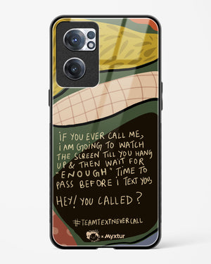 Team Text [doodleodrama] Glass Case Phone Cover (OnePlus)