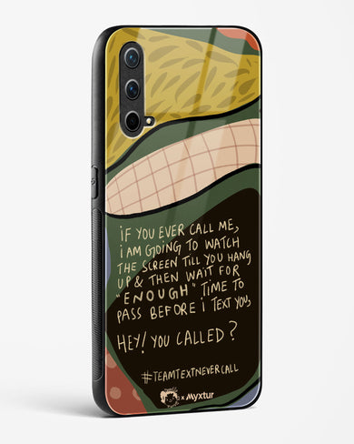 Team Text [doodleodrama] Glass Case Phone Cover (OnePlus)