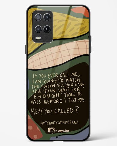 Team Text [doodleodrama] Glass Case Phone Cover (Oppo)