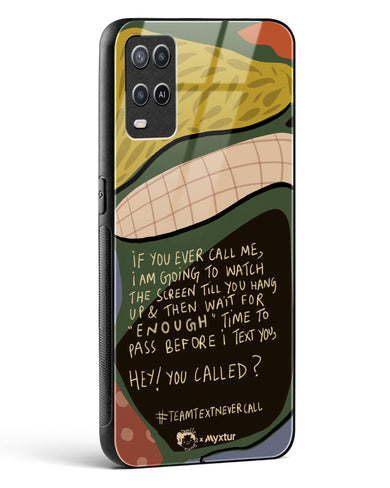 Team Text [doodleodrama] Glass Case Phone Cover (Oppo)