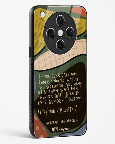 Team Text [doodleodrama] Glass Case Phone Cover (Oppo)