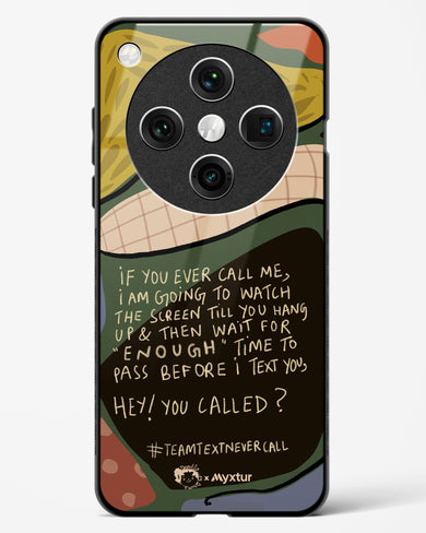 Team Text [doodleodrama] Glass Case Phone Cover (Oppo)
