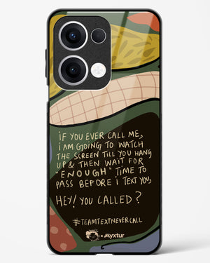 Team Text [doodleodrama] Glass Case Phone Cover (Oppo)