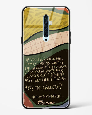 Team Text [doodleodrama] Glass Case Phone Cover (Oppo)