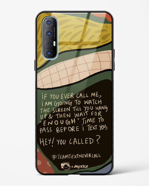 Team Text [doodleodrama] Glass Case Phone Cover (Oppo)