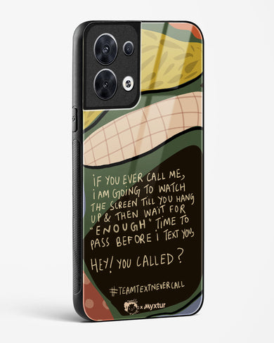 Team Text [doodleodrama] Glass Case Phone Cover (Oppo)