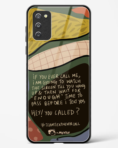 Team Text [doodleodrama] Glass Case Phone Cover-(Samsung)