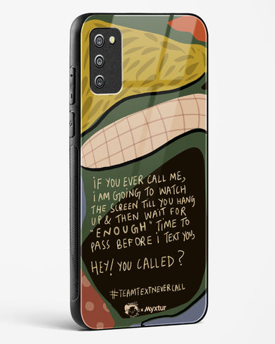 Team Text [doodleodrama] Glass Case Phone Cover-(Samsung)