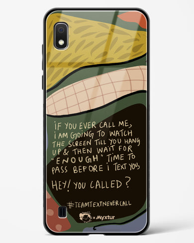 Team Text [doodleodrama] Glass Case Phone Cover-(Samsung)