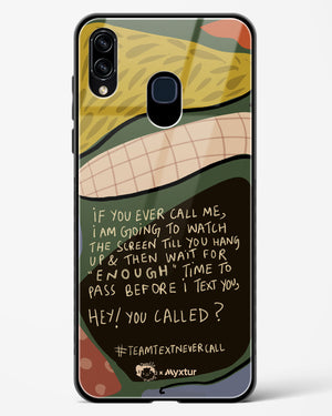 Team Text [doodleodrama] Glass Case Phone Cover-(Samsung)