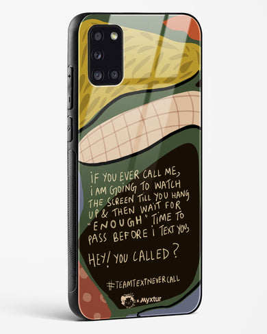 Team Text [doodleodrama] Glass Case Phone Cover-(Samsung)