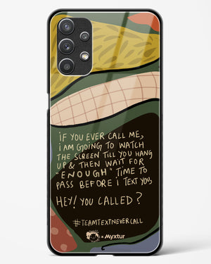 Team Text [doodleodrama] Glass Case Phone Cover-(Samsung)