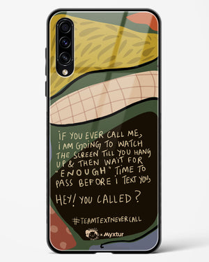 Team Text [doodleodrama] Glass Case Phone Cover-(Samsung)