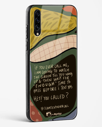 Team Text [doodleodrama] Glass Case Phone Cover-(Samsung)