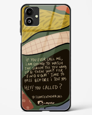 Team Text [doodleodrama] Glass Case Phone Cover-(Samsung)