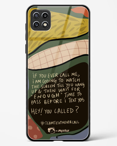 Team Text [doodleodrama] Glass Case Phone Cover (Samsung)