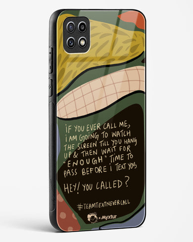 Team Text [doodleodrama] Glass Case Phone Cover (Samsung)