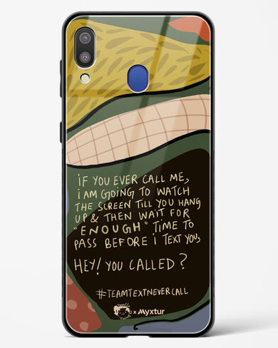 Team Text [doodleodrama] Glass Case Phone Cover-(Samsung)