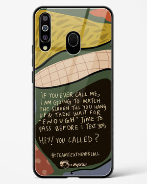 Team Text [doodleodrama] Glass Case Phone Cover (Samsung)