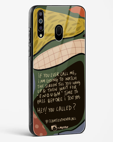 Team Text [doodleodrama] Glass Case Phone Cover (Samsung)