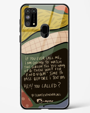 Team Text [doodleodrama] Glass Case Phone Cover-(Samsung)