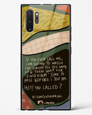 Team Text [doodleodrama] Glass Case Phone Cover (Samsung)