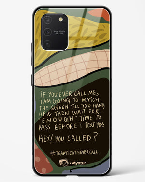 Team Text [doodleodrama] Glass Case Phone Cover (Samsung)