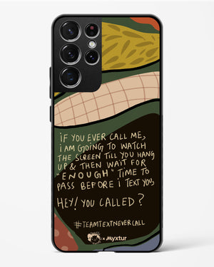 Team Text [doodleodrama] Glass Case Phone Cover-(Samsung)