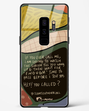 Team Text [doodleodrama] Glass Case Phone Cover (Samsung)