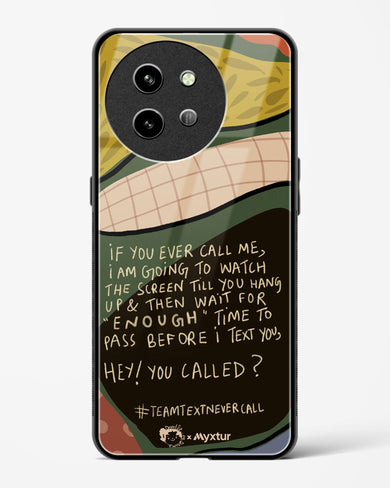 Team Text [doodleodrama] Glass Case Phone Cover (Vivo)