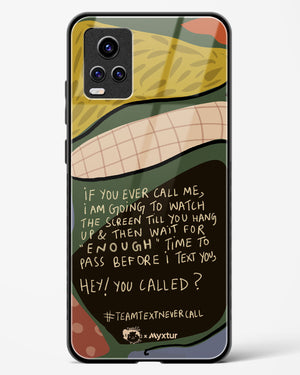Team Text [doodleodrama] Glass Case Phone Cover (Vivo)
