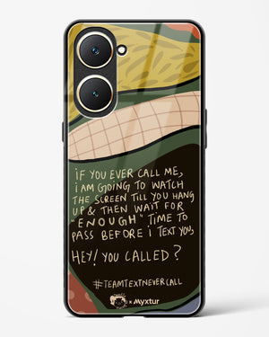 Team Text [doodleodrama] Glass Case Phone Cover (Vivo)